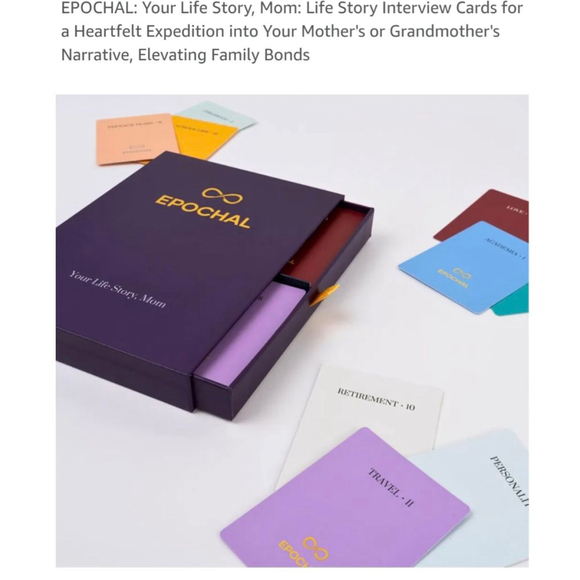 EPOCHAL Life Story‎ Interview Cards, Purple - Picture 1 of 9